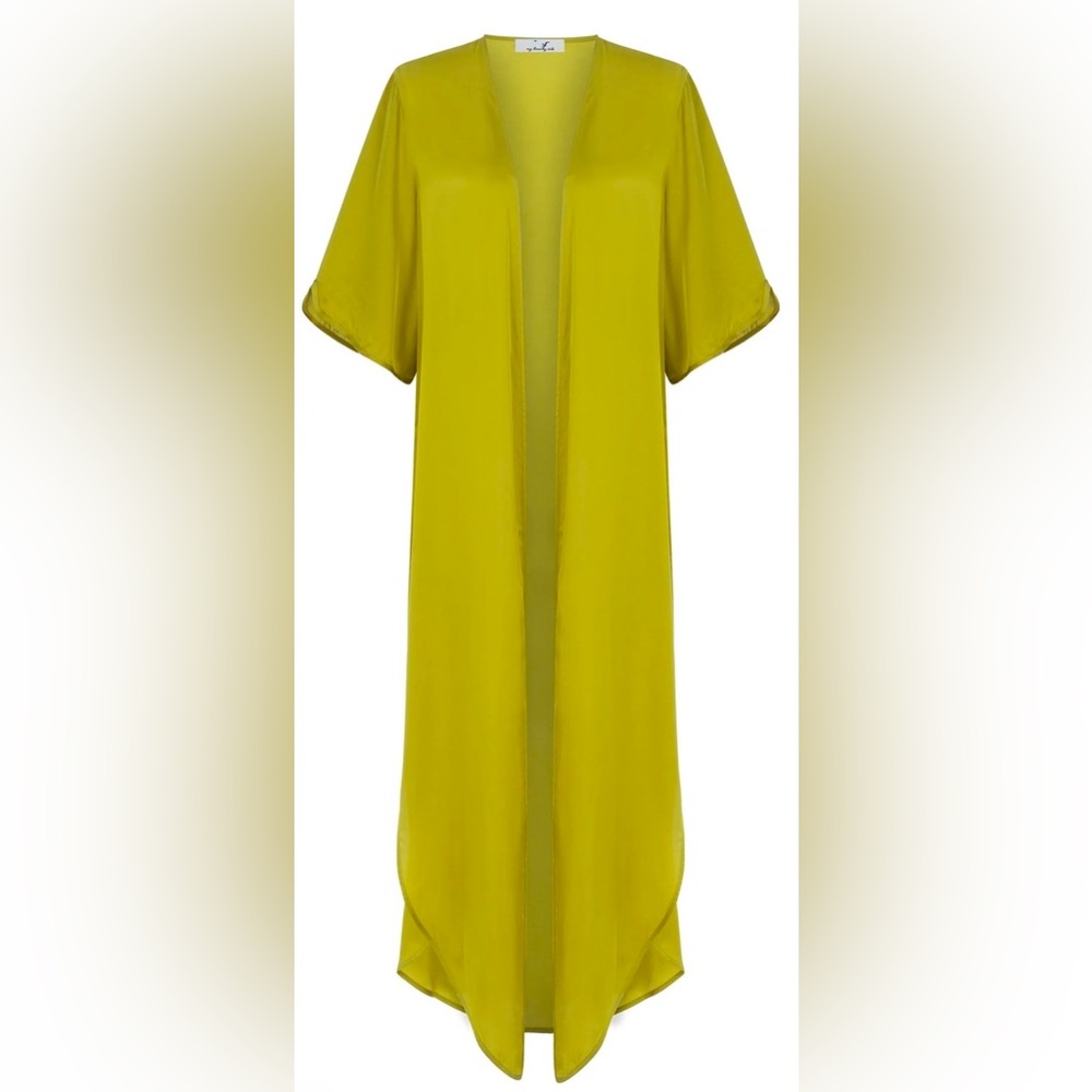 my beachy side Green Magnolia Caftan MSRP $434
